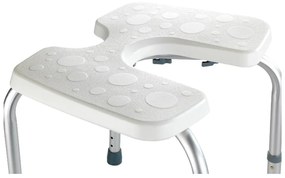 Табуретка за душ Хигиенична табуретка Бяла, 53 x 46 cm Secura - Wenko