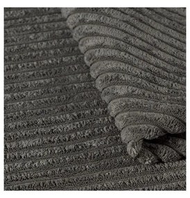 Кафяво-сив шезлонг от рипсено кадифе Lord – Ropez