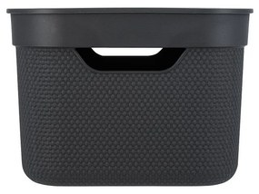 Пластмасова кутия за съхранение с капак Deco - Rotho