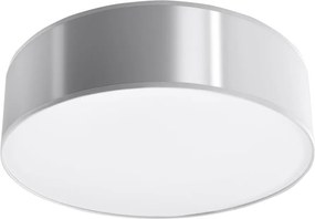 Осветително тяло за таван в сребрист цвят ø 35 cm Atis – Sollux