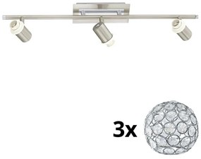 Eglo - LED точково осветително тяло MY CHOICE 3xE14/40W/230V хром