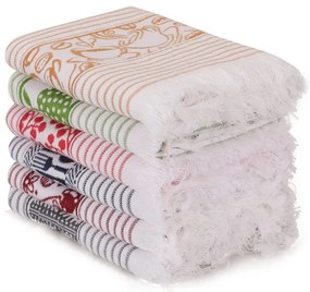 Памучни кърпи за съдове в комплект от 6 бр. 40x60 cm Pecete – Foutastic