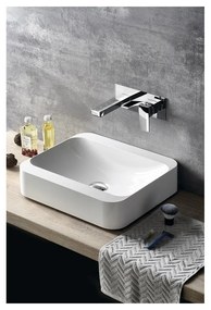 Вградена батерия за мивка в лъскаво-сребрист цвят (1 изход) Latus – Sapho