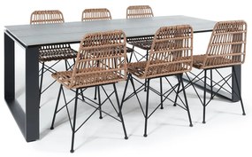 Комплект градински мебели с маса Strong и столове Gabriela Strong &amp; Gabriela - Bonami Selection