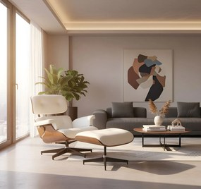 Lounge кресло – Бяло