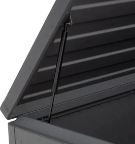 Градинска ракла Hesperide Edenio, Водоустойчива кутия за съхранение, 1070 L - Графит