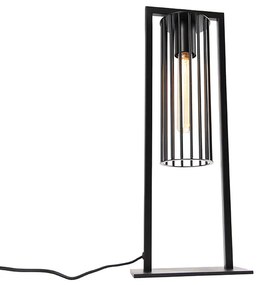 Модерна настолна лампа черна - Balenco Wazo