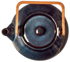 Тъмносин керамичен чайник с цедка 1,2 l Gastro Blue – Bitz