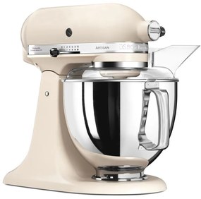 Планетарен миксер KitchenAid Artisan Elegance 5KSM175PSEFL, 300 W, 4.8 л, Direct drive, 10 скорости, Бежов