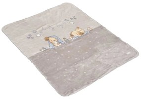 CANGAROO Одеяло 110/140 см. SOFTY LOVELY DAY СИВО