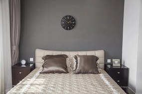 Дизайнерски стенен часовник в скандинавски стил - 30 см