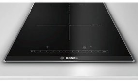 Керамичен плот за вграждане Bosch PIB375FB1E, 3700W, 2 зони, 17 степени, PowerBoost, Индукционен, Черен