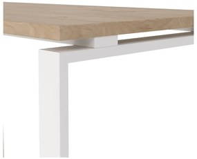 Работна маса с дъбов плот 100x150 cm Sign - Tvilum