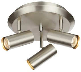 Стенна лампа в сребристо Barcelona Tres - Markslöjd