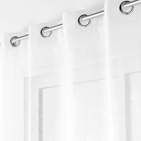 Бяла завеса от воал 140x180 cm Lissea – douceur d'intérieur
