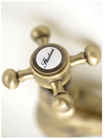 Стоящ вентил за мивка в бронзов цвят Antea – Sapho