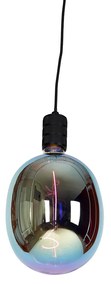 Висяща лампа с релсова окачване черна с LED G170 - Cavalux