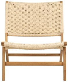 Фотьойл в естествен цвят Carson - Actona