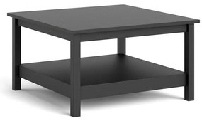 Черна маса за кафе 81x81 cm Madrid - Tvilum