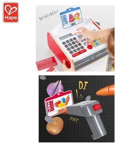 Дървена играчка, Hape, Касов апарат