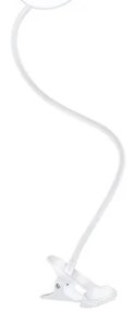 Solight WO66-W -LED димируема настолна лампа с щипка LED/8W/230V 3000/4000/5000K бяла