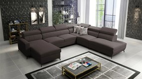 Ъглов диван Baltico IX-Left-Kafe