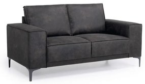 Тъмносив диван от изкуствена кожа 164 см Copenhagen - Scandic