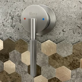 Смесител за вграждане Rea Argon Nickel Brush + BOX