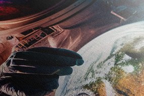 Картина на платно – Космонавт в неизвестна атмосфера