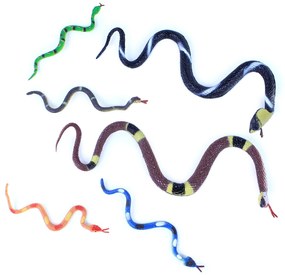 Rappa - Комплект фигурки Змии - 5 броя, 12-30 см.