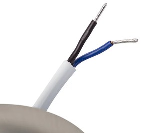 Комплект от 5 модерни вградени прожектори стомана с LED 3-степенен димер - Mio