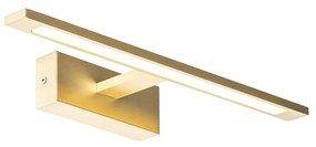 Стенна лампа месинг 41,5 см с LED IP44 - Jerre