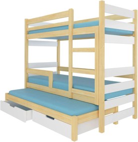 Двуетажно легло Felicia-Fusiko anoixto-White