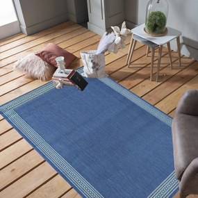 Модерен съвременен килим с шарка на въже Ширина: 160 см | Дължина: 210 см