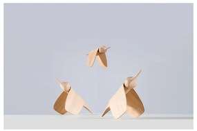 Статуя от дъбово дърво (височина 11,5 cm) Tica – Gazzda