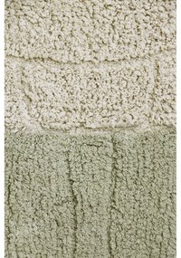 Бежов ръчно изработен памучен детски килим подходящ за пране 110x130 cm Sea Turtle – Lorena Canals