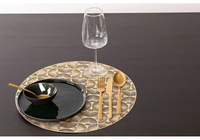 Подложка за хранене в златисто, ⌀ 38 cm - Tiseco Home Studio
