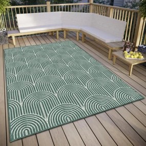 Зелен външен килим 200x290 cm Pangli Green – Hanse Home