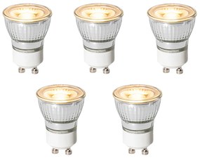 Комплект от 5 GU10 3-степенни димируеми LED крушки 35mm 4W 220 lm 2700K