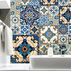 Комплект от 60 декоративни стикера за стена , 15 x 15 cm Toundra - Ambiance