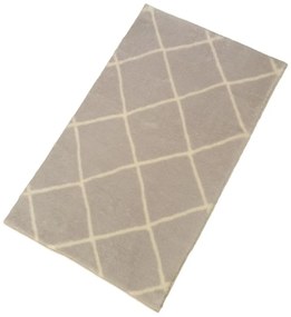 Сив килим за баня 50x80 cm Diamond – Mila Home