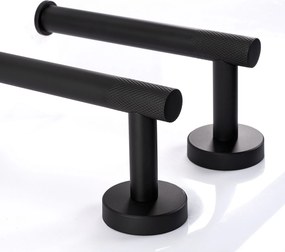 Комплект аксесоари за баня GRID Black 4 части