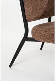 Оранжево-кафяво кресло Sanne – White Label