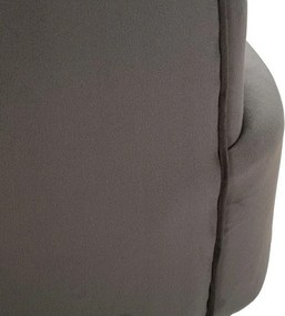 Сиво кадифено кресло Silvery – Mauro Ferretti