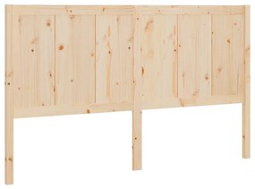 818090 vidaXL Горна табла за легло, 145,5x4x100 см, бор масив