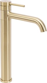 Смесител за баня Rea LUNGIS Brush Gold Super High