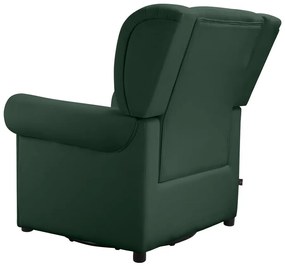 Зелено кадифено люлеещо се кресло Lillyse – Støraa