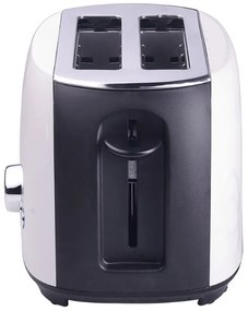Тостер за хляб ZEPHYR ZP 1440 X, 800W, За 2 филийки, 7 степени на запичане, Бял/черен