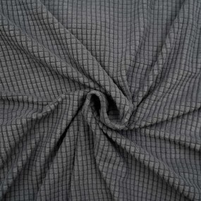 Антрацитно триместно ластично покривало за диван Sacha – douceur d'intérieur