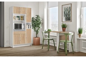 Сгъваема маса за хранене с плот от дъб 76x28 cm Papillon - TemaHome